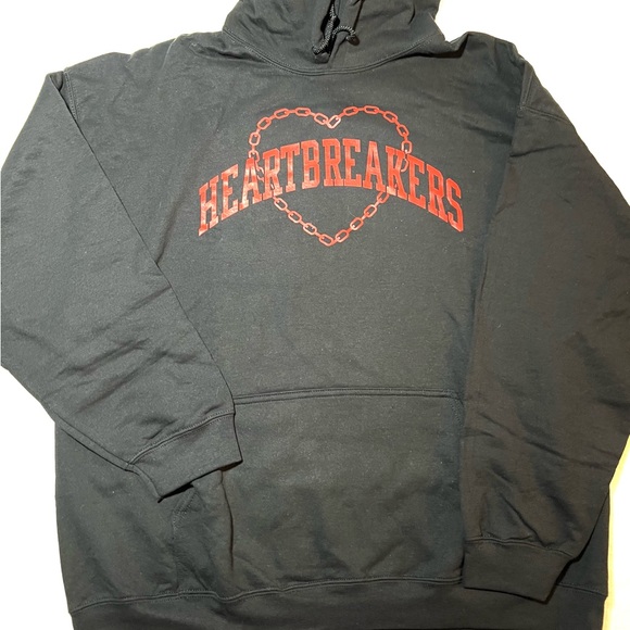 Heartbreakers Club black hoodie sweatshirt Size 2XL - Picture 5 of 6